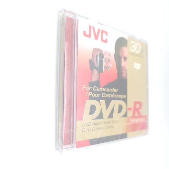JVC Blank DVD DVD-R Sony Handycam Disc 30 Min 1.4GB/GO New Unopened - Picture 5 of 6